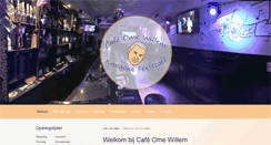 Desktop Screenshot of cafeomewillem.nl